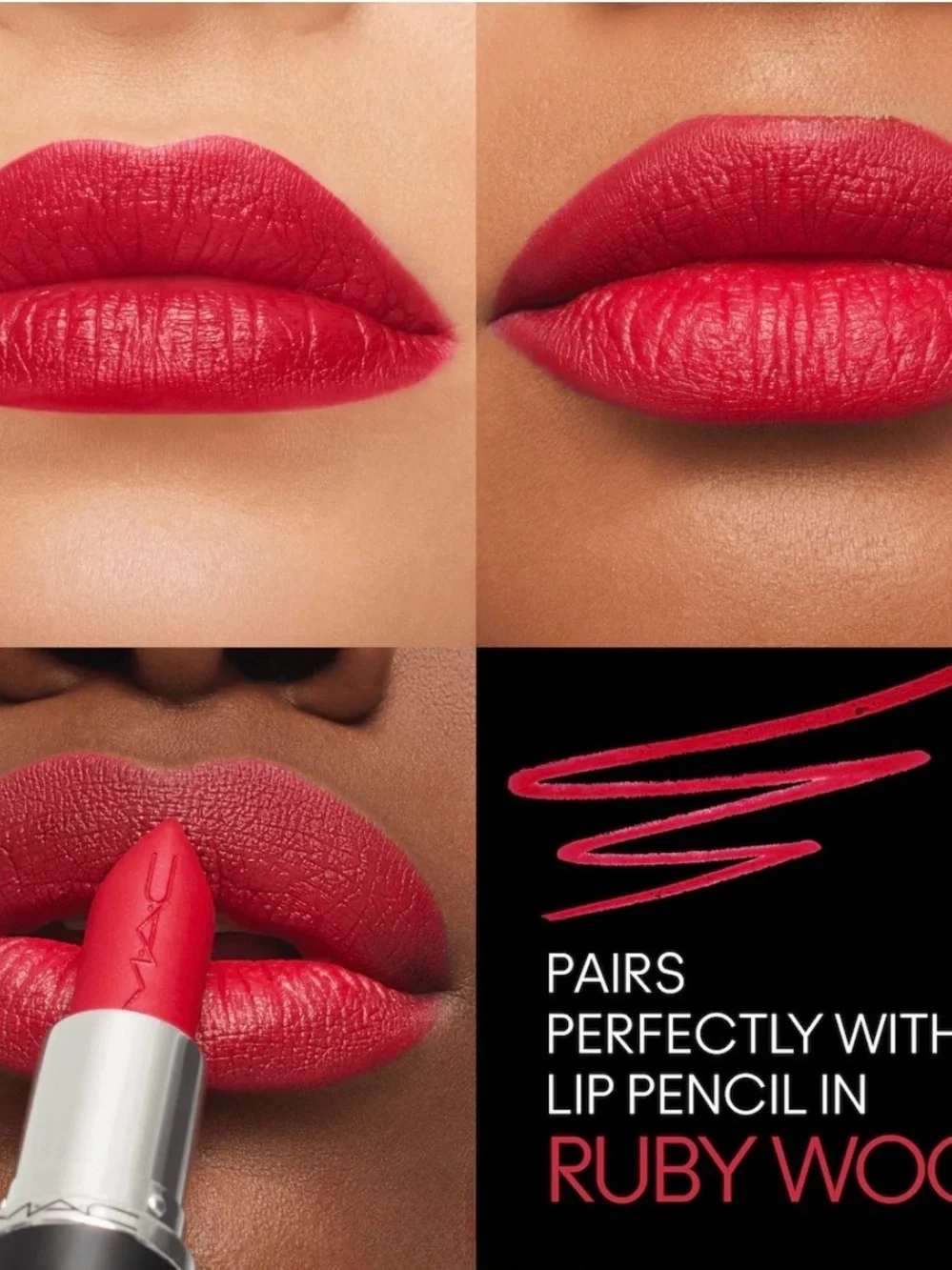 MAC Cosmetics M·A·Cximal Silky Matte Lipstick — Ruby Woo